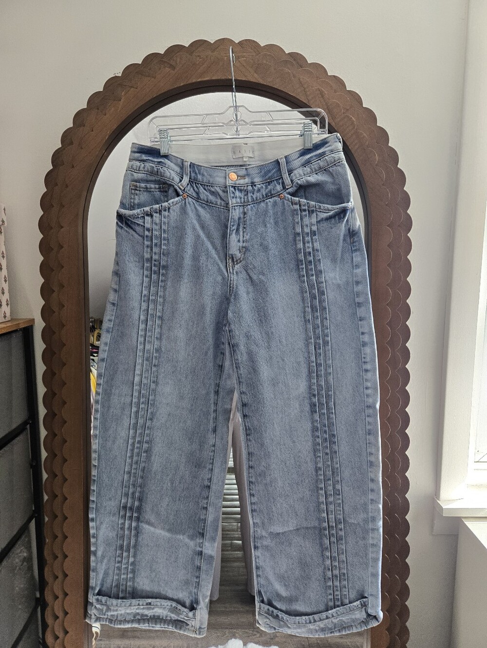 Saige High Waist Cropped Jeans